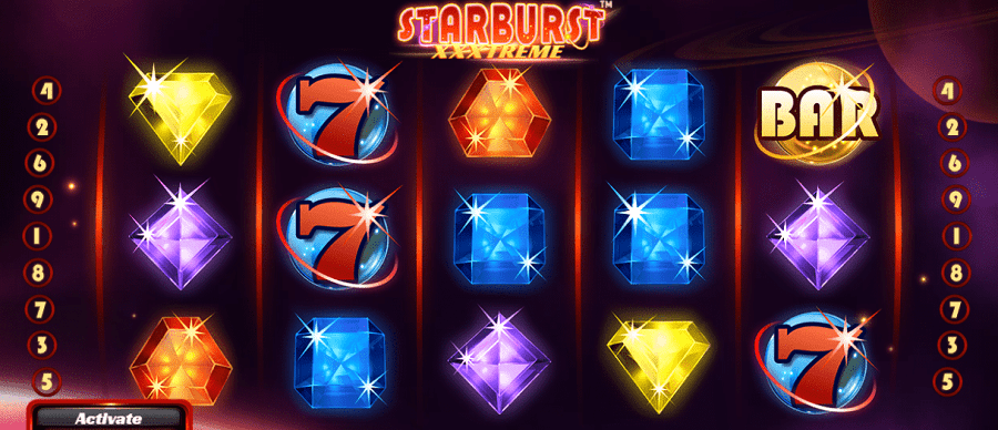 Slot machine Starburst XXXtreme