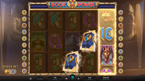 Free spins feature